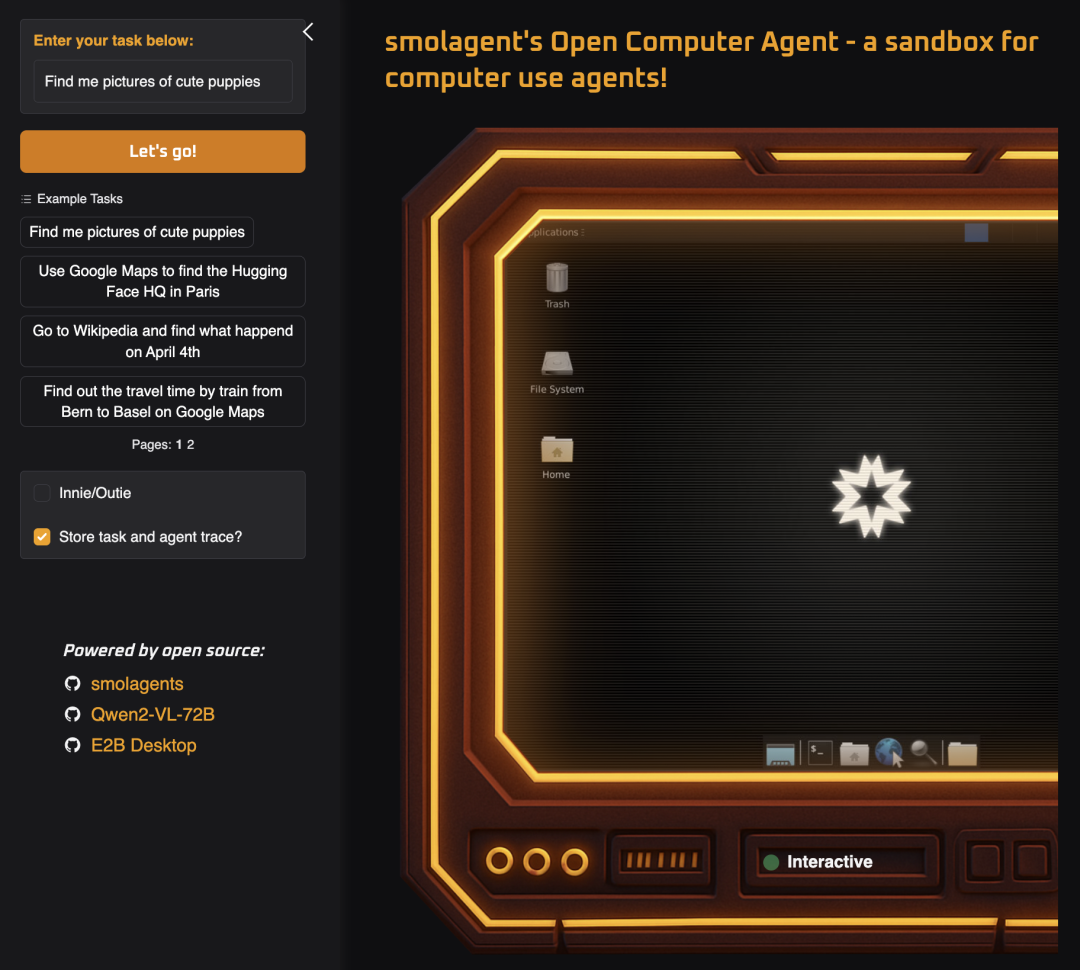Open Computer Agent