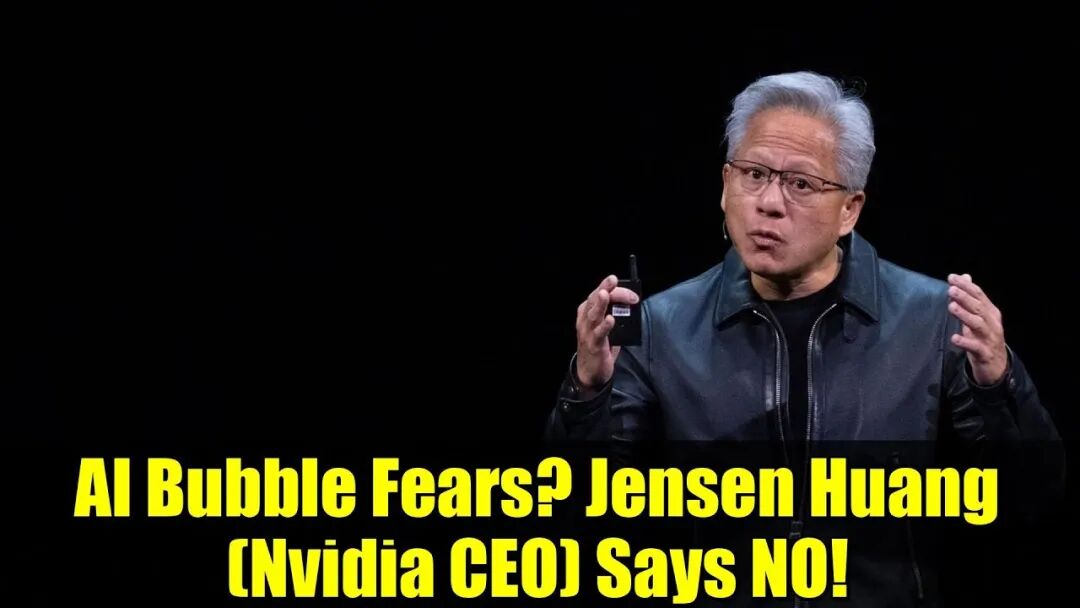AI Bubble Fears? Jensen Huang (Nvidia CEO) Says NO! | AI Investment Outlook  - YouTube