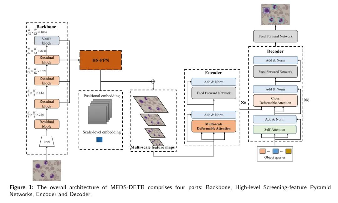 MFDS-DETR开源 | HS-FPN多级特征融合+Deformable Self-Attention，再续DETR传奇