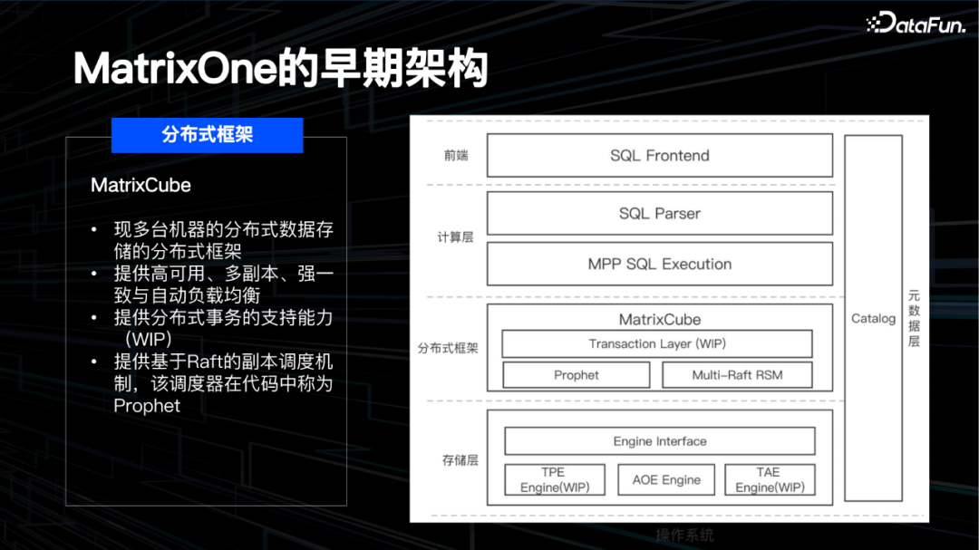 开源数据库 MatrixOne 的 HTAP 分布式架构演进