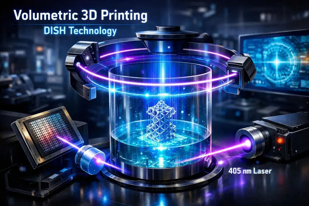 Industrial application with DISH from Beijing: volumetric 3D printing in 0.6 seconds|igor´sLAB