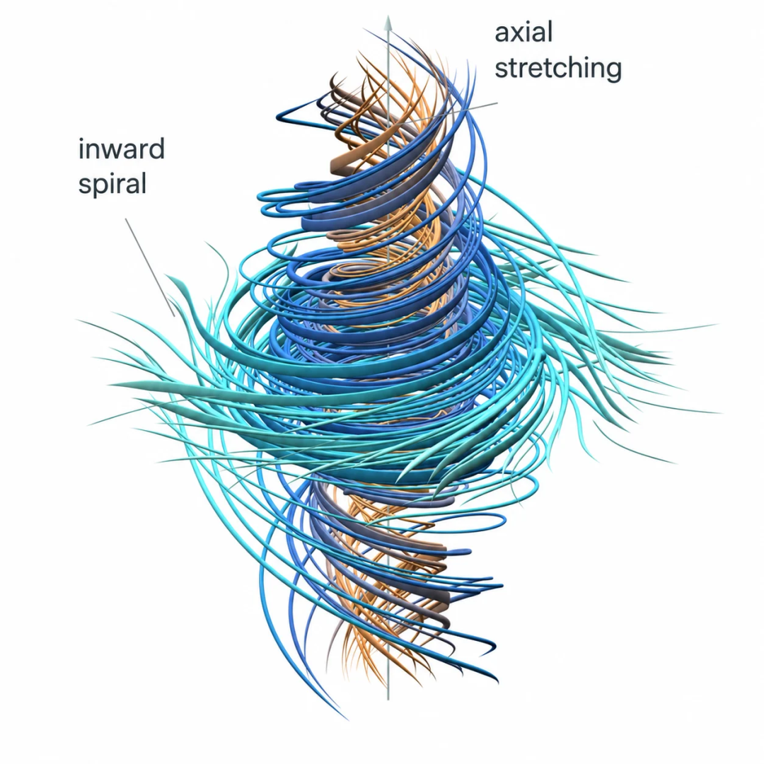 Navier–Stokes local flow structure