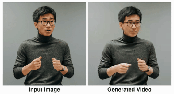 谷歌发布“Vlogger”模型：单张图片生成10秒视频
