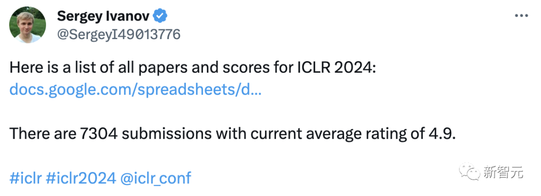 ICLR 2024论文审稿结果出炉！7000+高产论文创新纪录，扩散模型占比最高