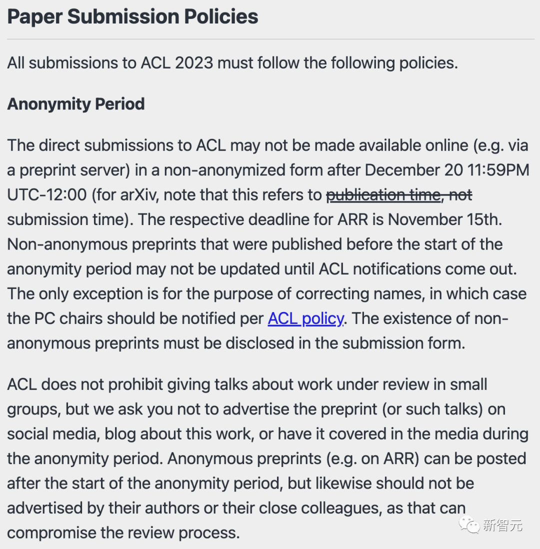 纽大博后被顶会ACL拒稿，只因arXiv迟交半小时？学者圈震怒，发誓再也不投ACL
