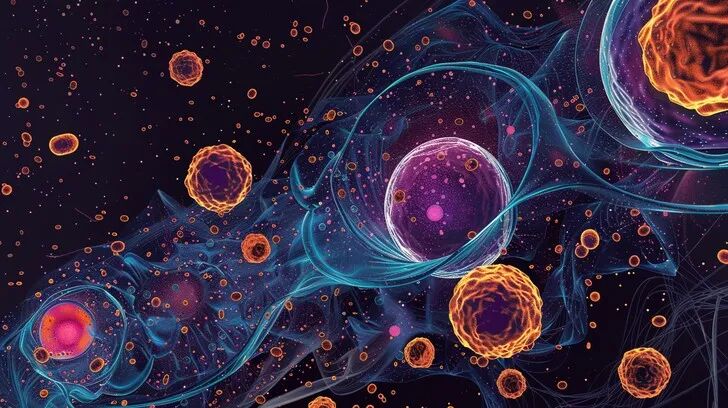 Free Vibrant Cellular Visualization Image - Science, Art, Cells | Download  at StockCake