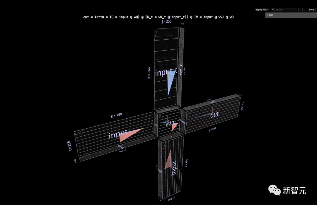矩阵成真！Pytorch最新工具mm，3D可视化矩阵乘法、Transformer注意力