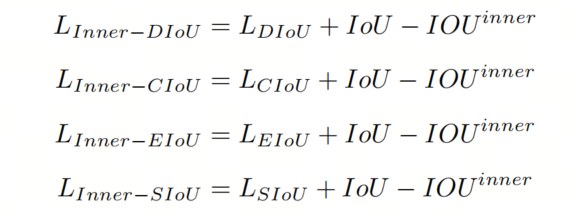 全新Inner-IoU | YOLO上使用SIoU/CIoU等损失是尽头吗？你的IoU Loss该升级换代了