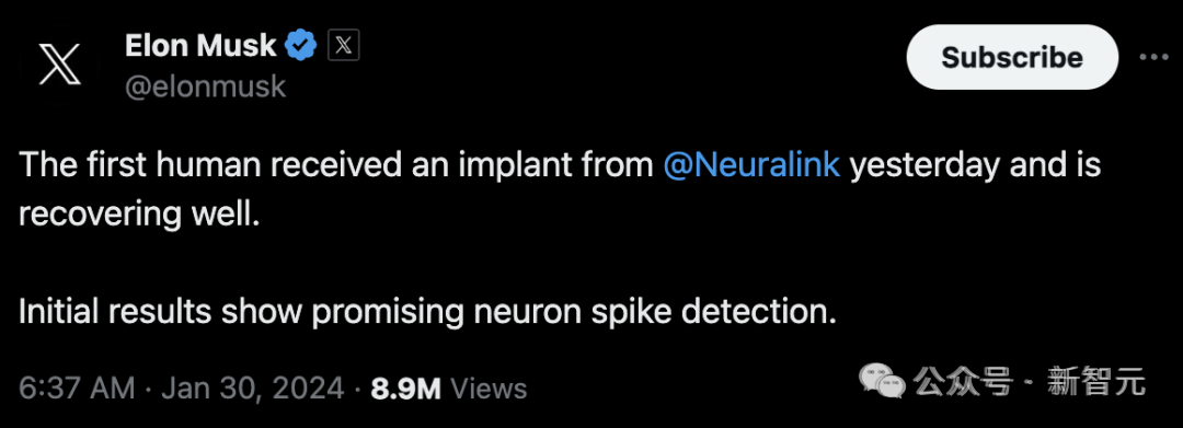成功！马斯克官宣首个Neuralink脑机接口人类，意念操控鼠标，全民机器人时代来了？