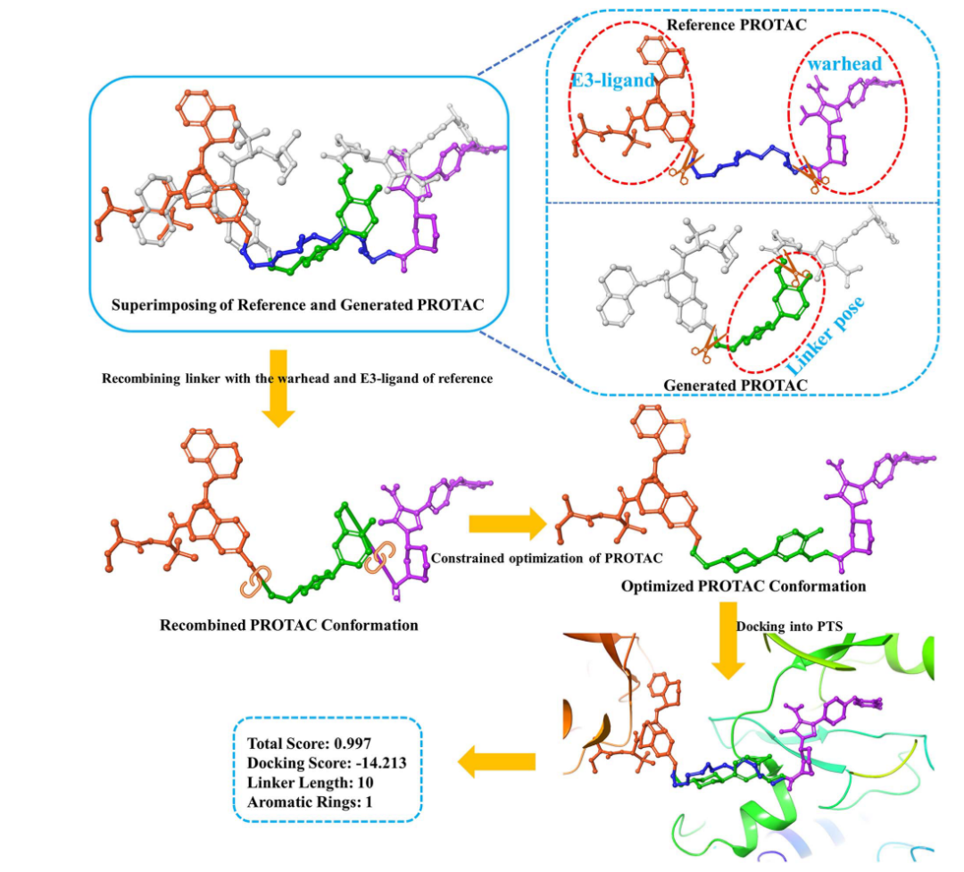 Brief. Bioinform. | 强化学习驱动PROTAC linker的3D生成