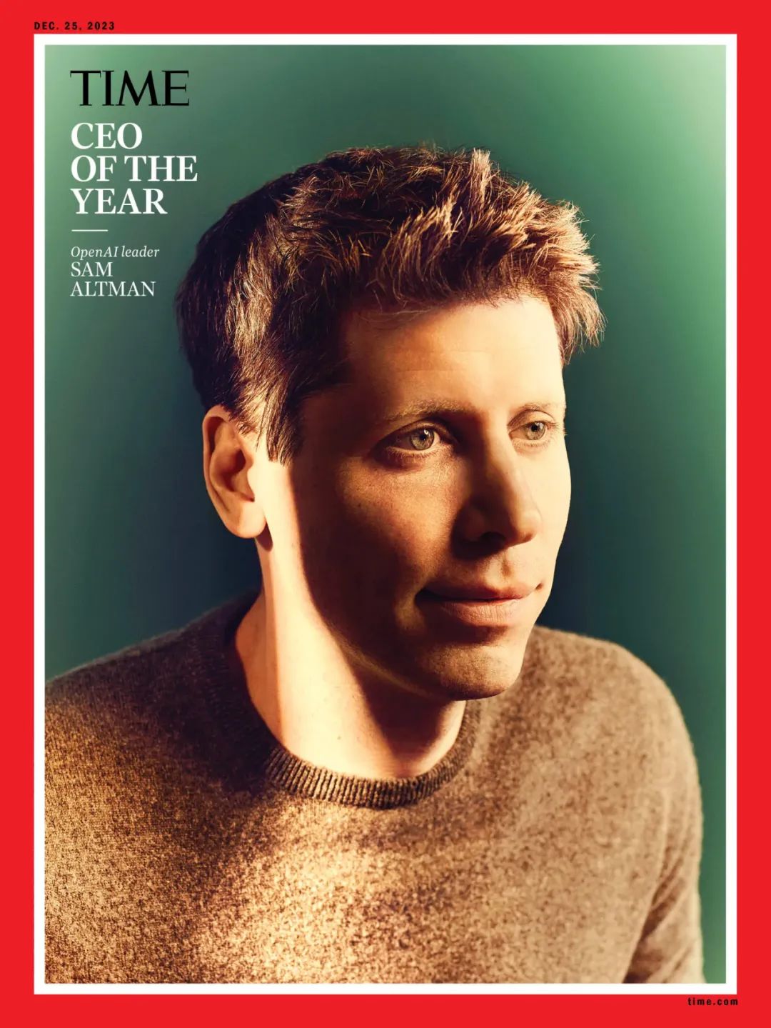 时代周刊：为什么 Sam Altman 是 2023 年度 CEO？