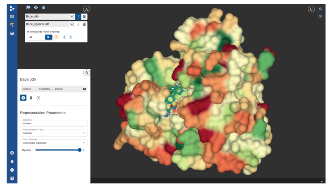 J. Chem. Inf. Model. | PlayMolecule Viewer一个用于可视化分子及其他数据的工具包