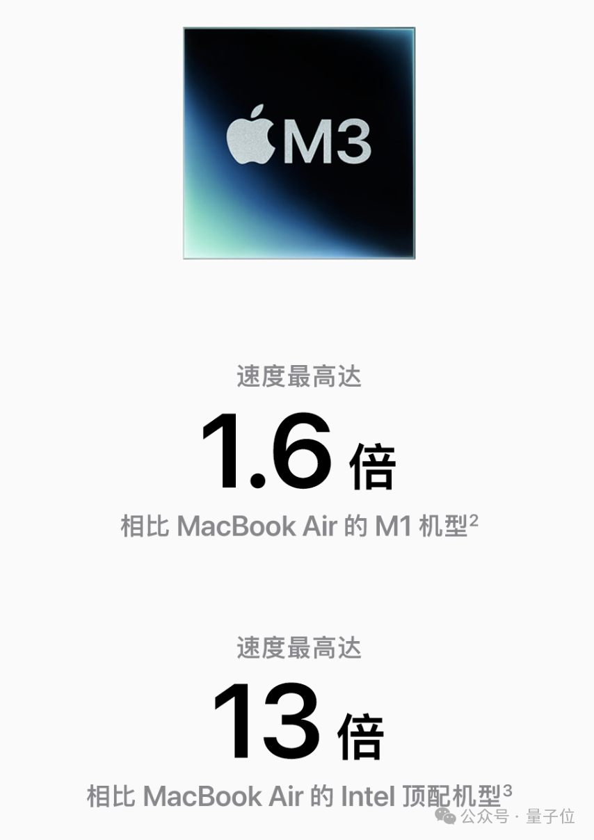 M3芯片版MacBook Air发布！苹果：最好的消费级AI笔记本