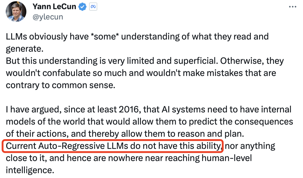 Hinton和LeCun再交锋，激辩LLM能否引发智能奇点！LeCun：人类理解能力碾压GPT-4