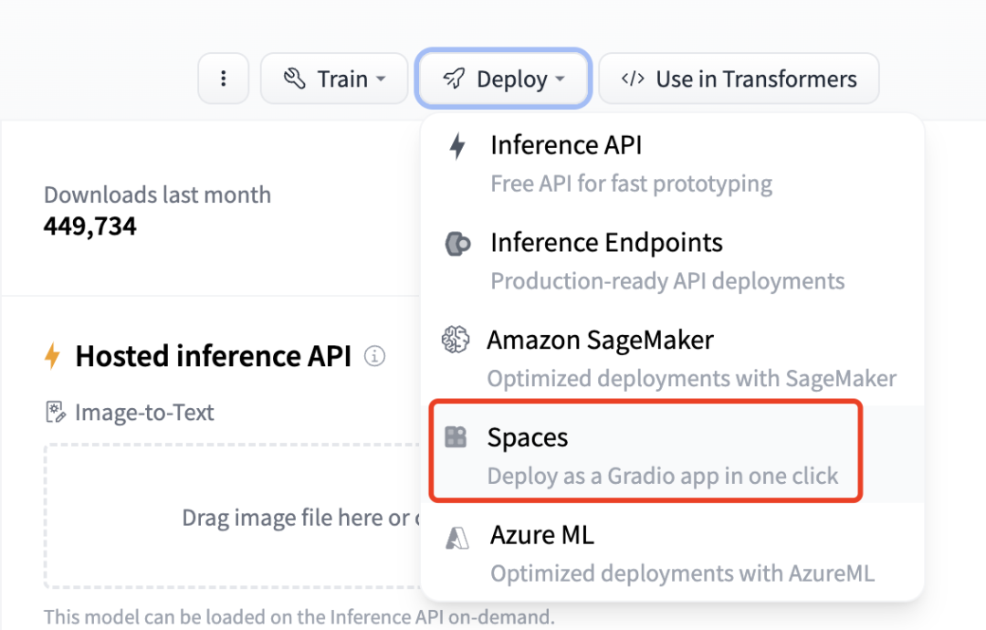 HugggingFace 推理 API、推理端点和推理空间使用介绍