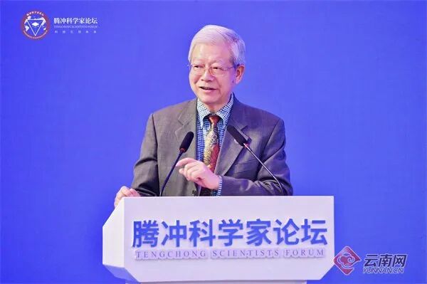 中国科学院院士、复旦大学原校长、科技愿景论坛主席杨玉良。论坛主办方 供图