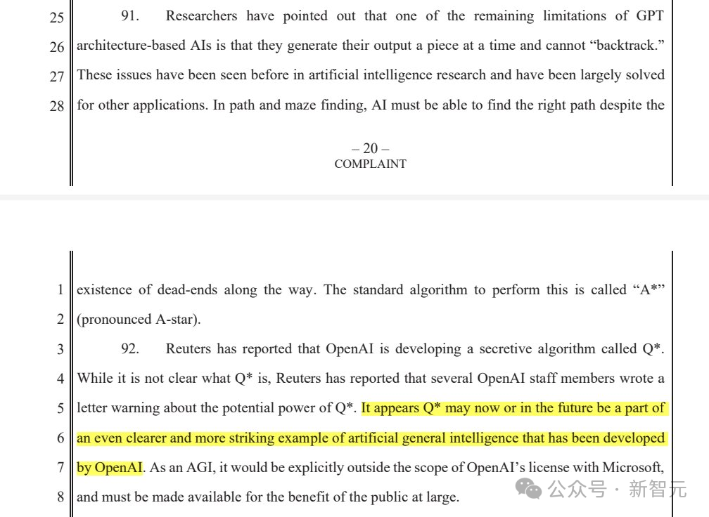 马斯克怒告OpenAI案解密：Ilya看到了什么？125万亿参数Q*细节曝光，53页PDF全网疯转