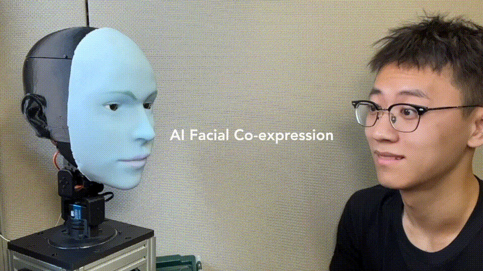 恐怖谷！哥大华人开发「人脸机器人」，照镜子自主模仿人类表情超逼真
