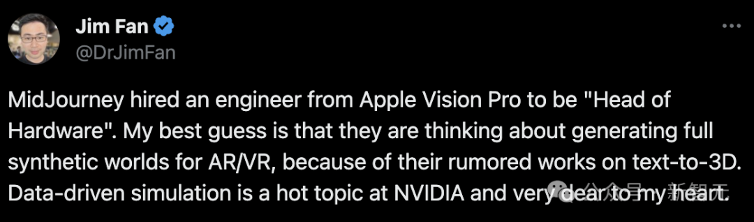 苹果Vision Pro硬件大佬被挖角，Midjourney布局VR头显？未来将发布AI生成3D世界引擎