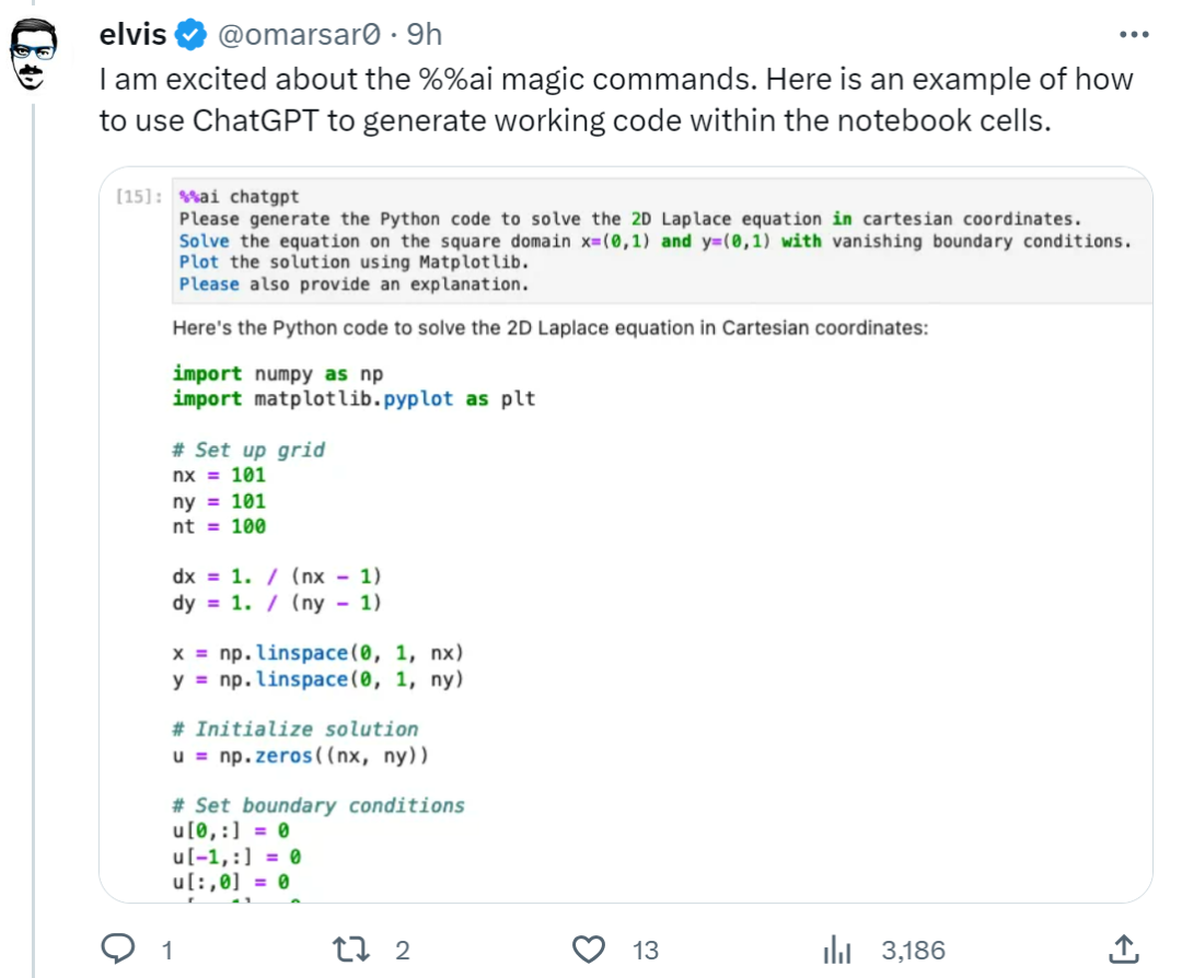 Jupyter大升级:各种大模型都能连,聊天就能生成代码、错误修改 - 智源社区