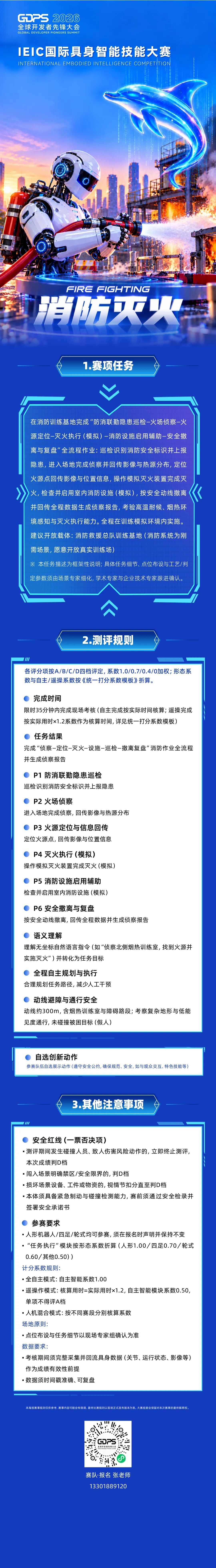 화재 긴급 대응 과제 및 채점 규정