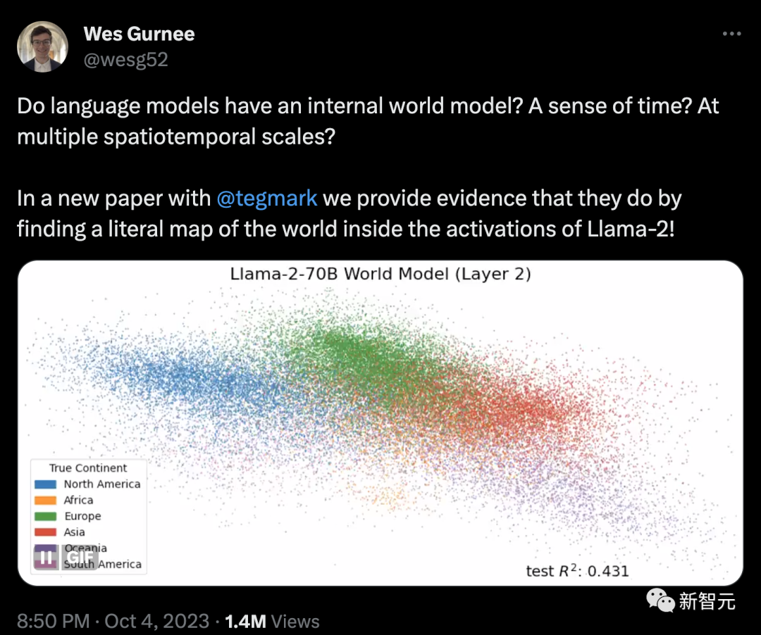 MIT惊人证明：大语言模型就是「世界模型」？吴恩达观点再被证实，LLM竟能理解空间和时间