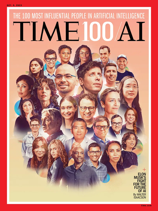 《时代周刊》发布2023 AI最有影响力100人