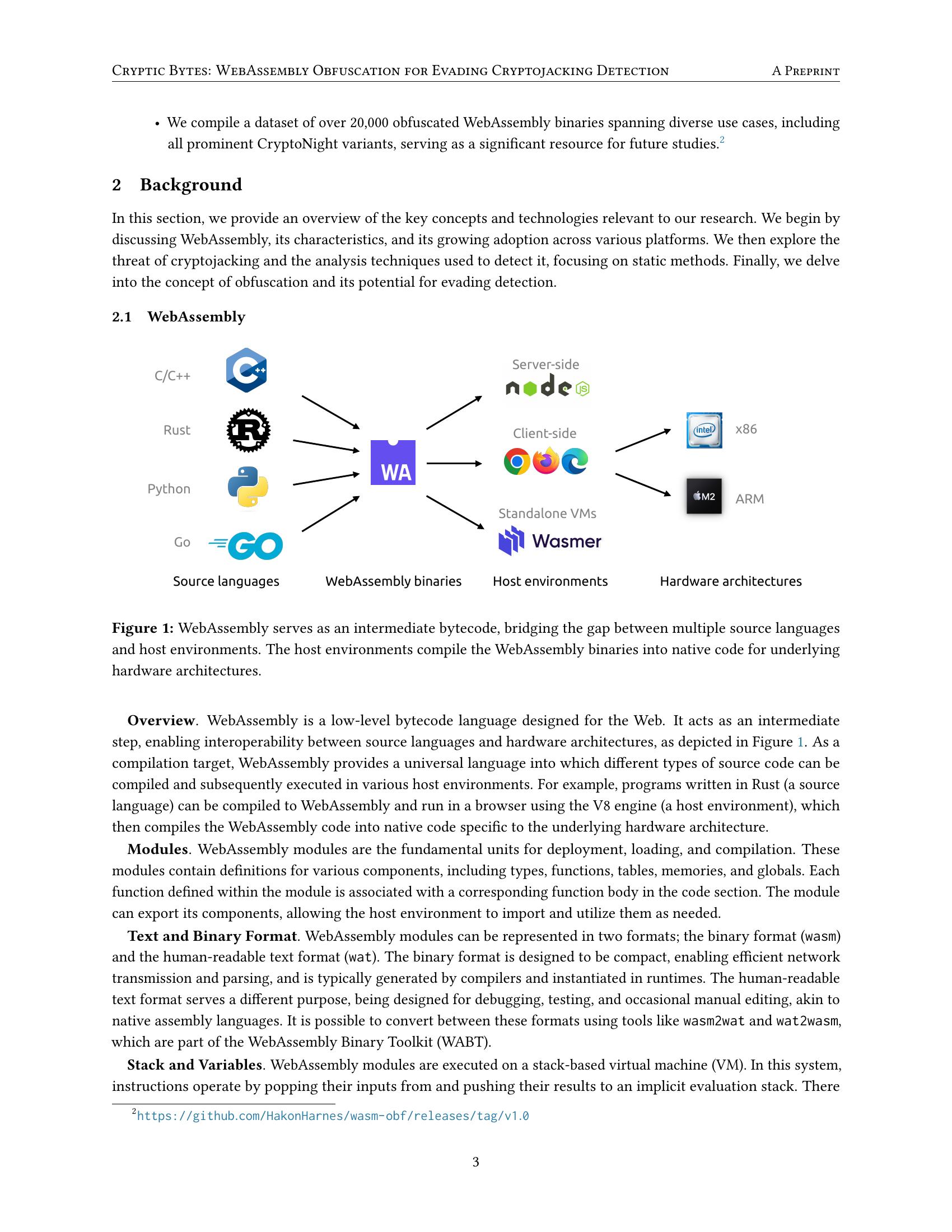 Cryptic Bytes: WebAssembly Obfuscation for Evading Cryptojacking ...