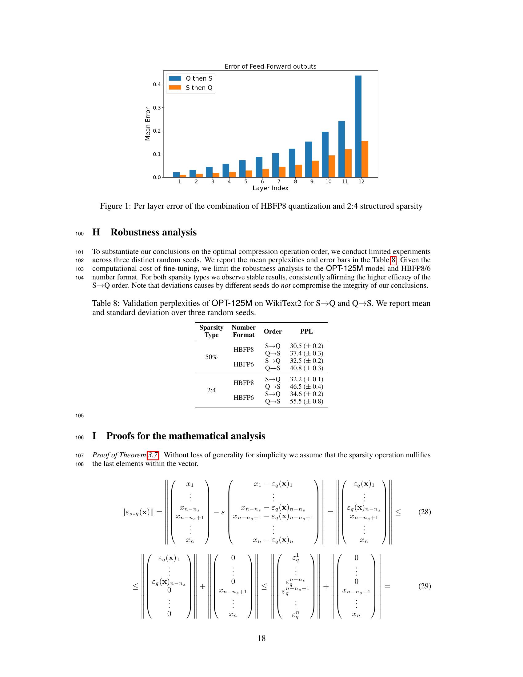 Effective Interplay between Sparsity and Quantization: From Theory to ...