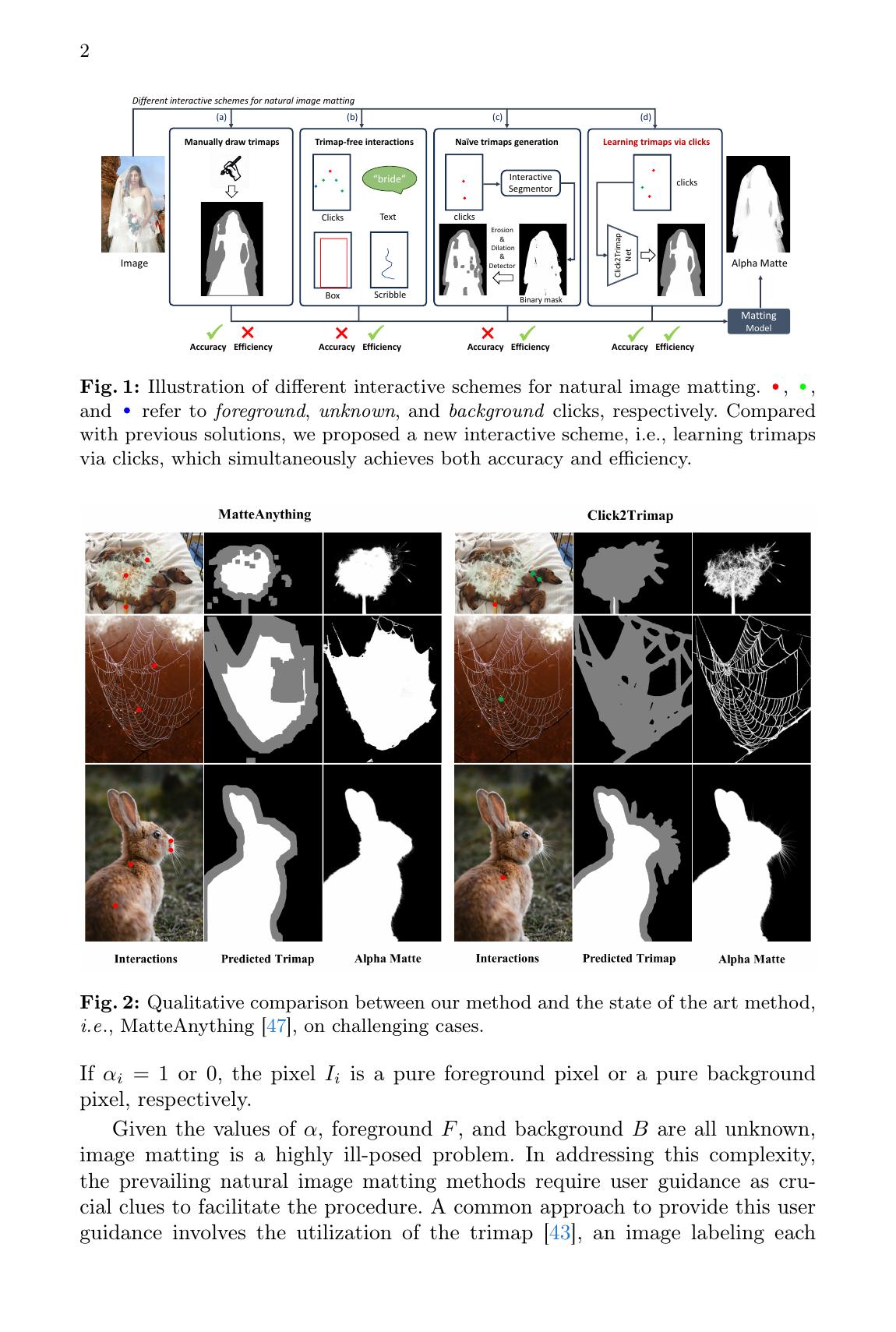 Learing Trimaps via Clicks for Image Matting - 智源社区论文