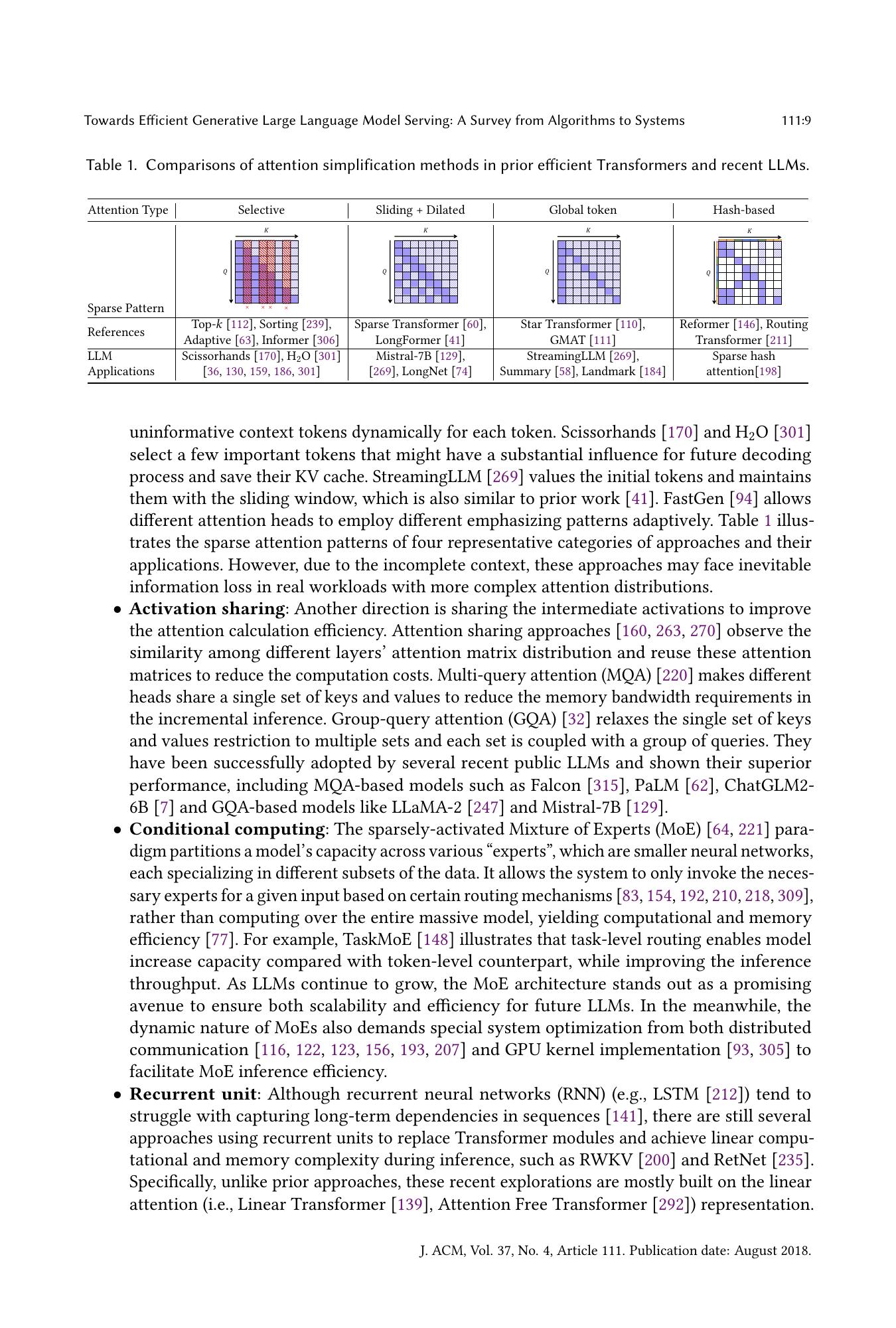 Towards Efficient Generative Large Language Model Serving: A Survey ...