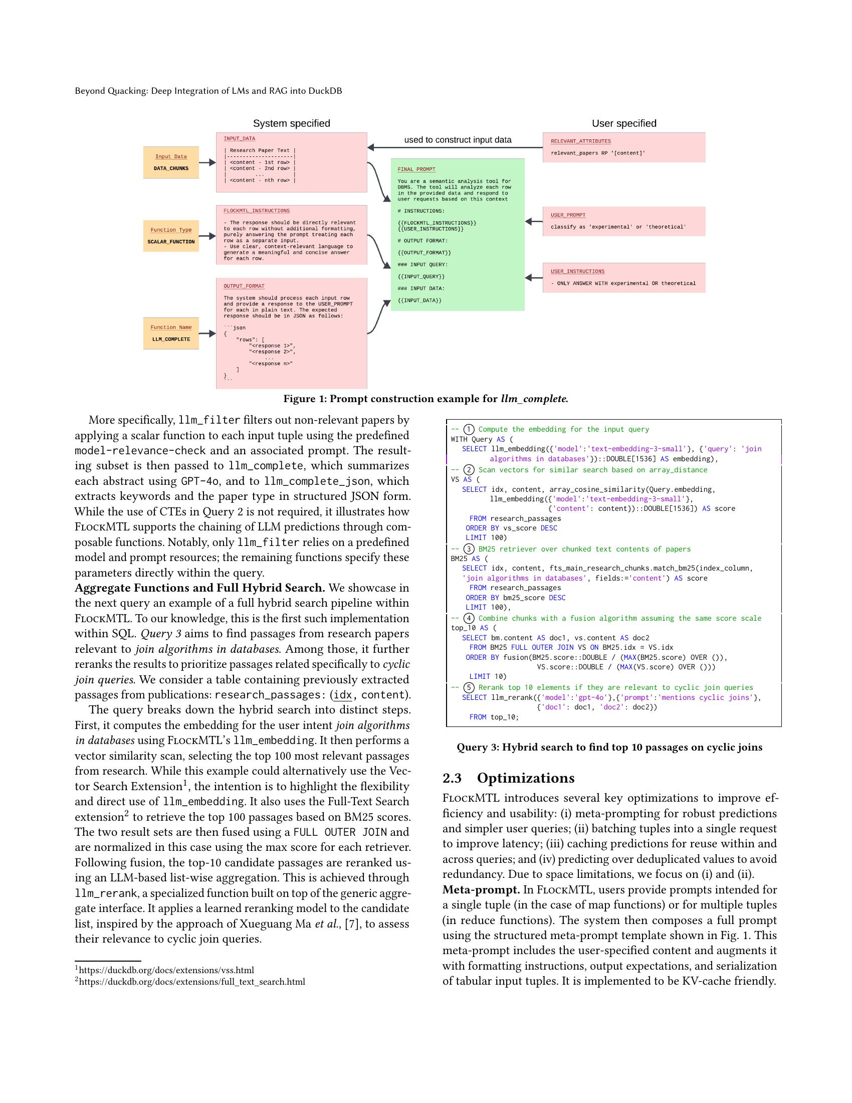 Duckdb Rag Beyond Quacking: Deep Integration of Language Models and RAG into ...