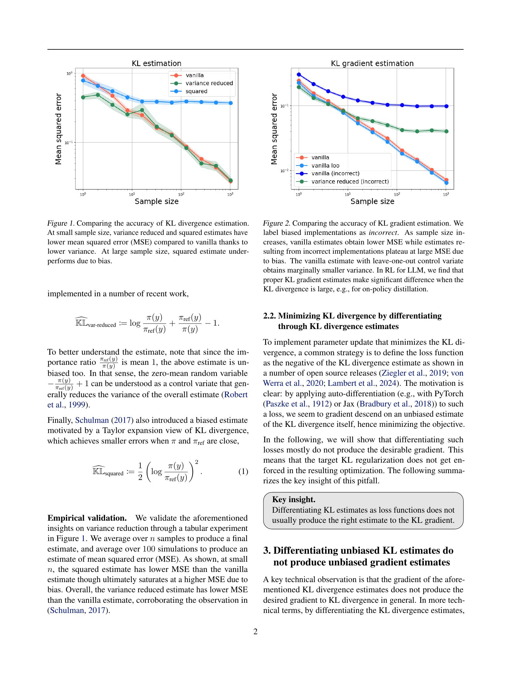 On a few pitfalls in KL divergence gradient estimation for RL - 智源社区论文