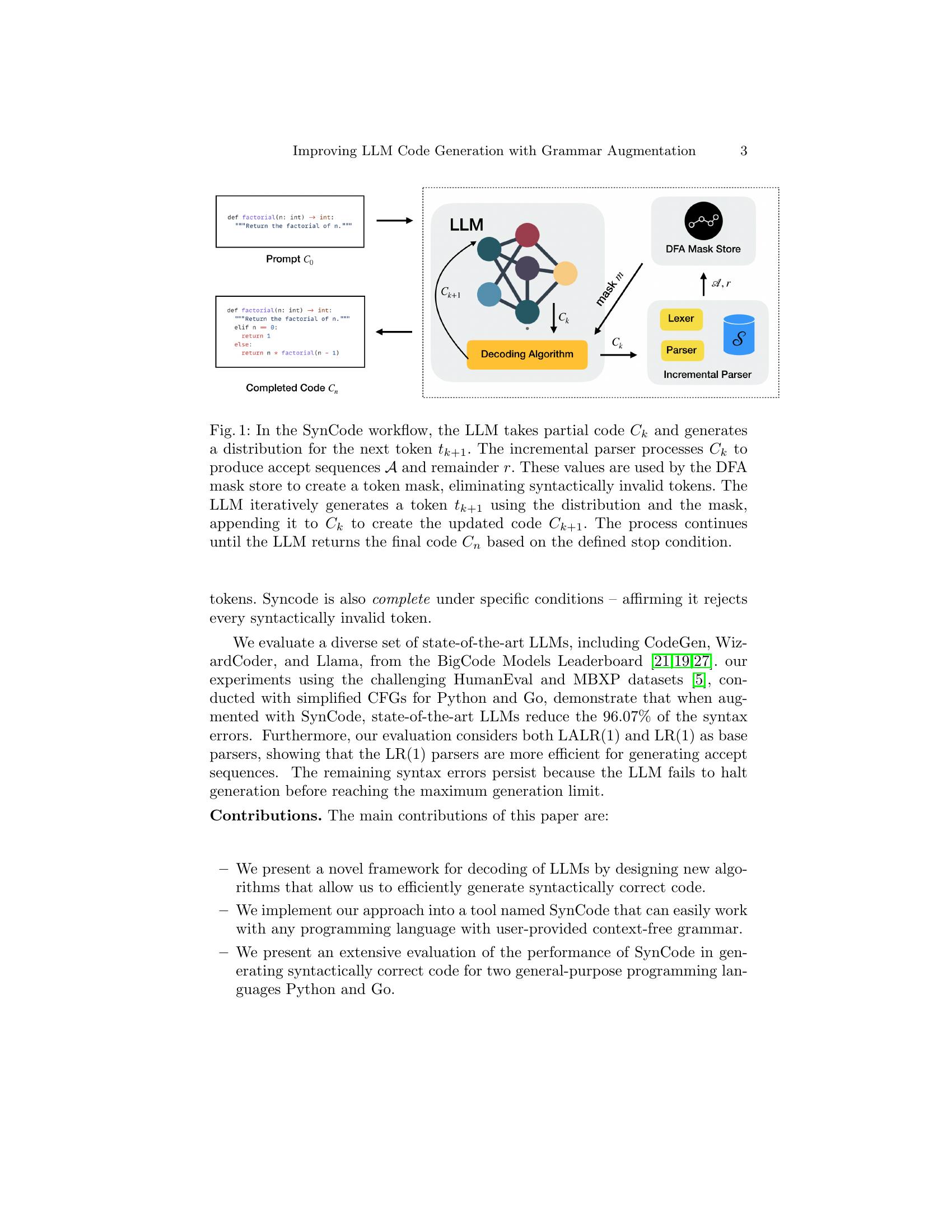Improving LLM Code Generation with Grammar Augmentation - 智源社区论文