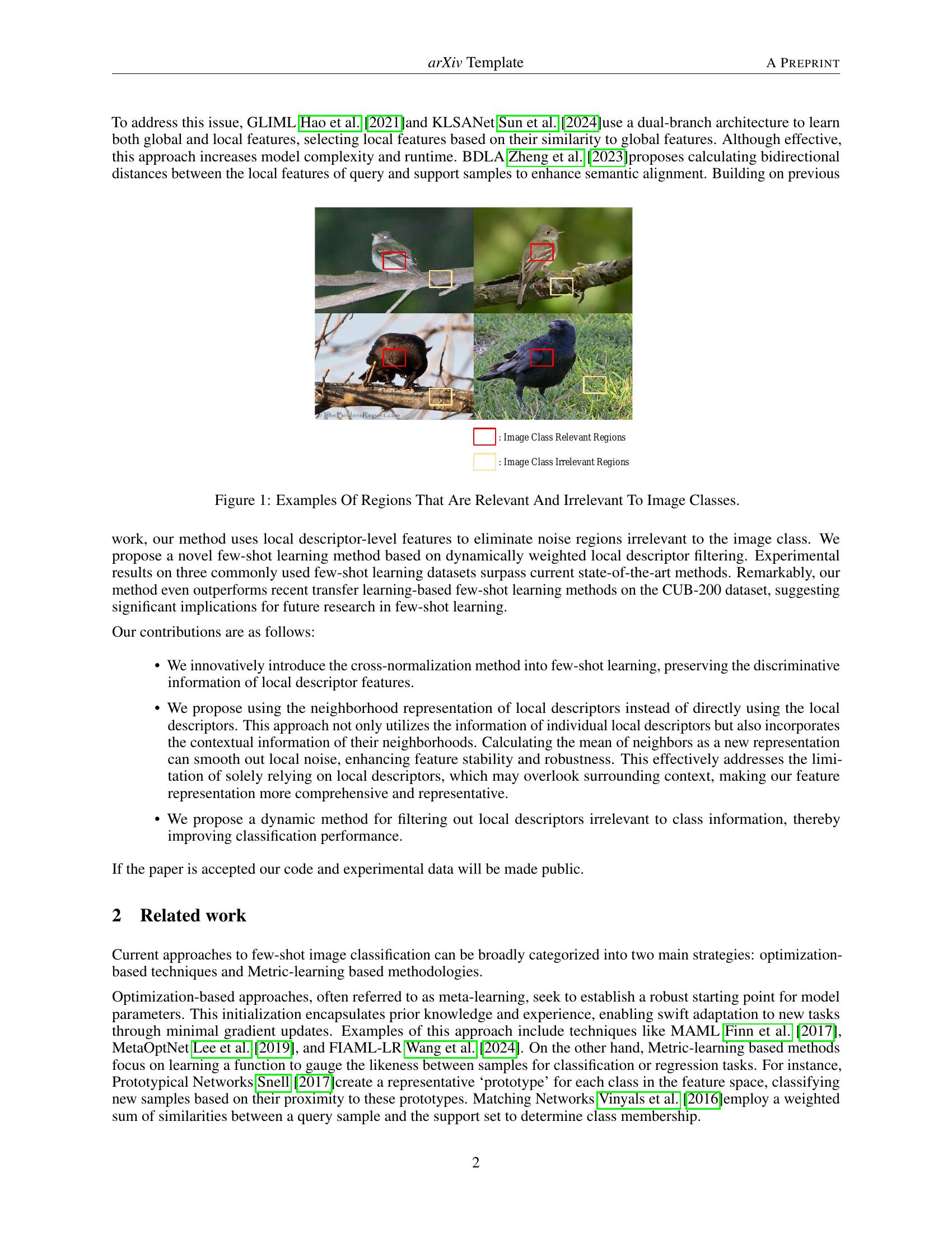 Feature Aligning Few shot Learning Method Using Local Descriptors ...