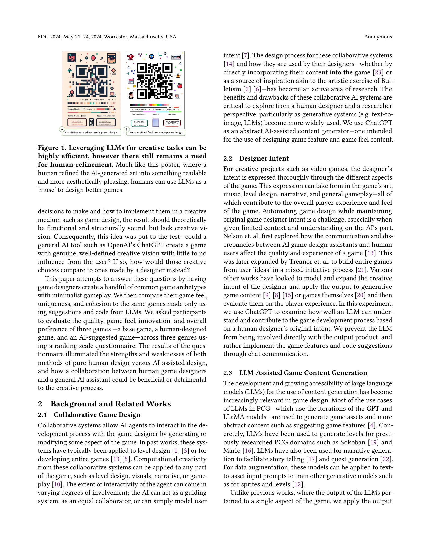 The Ink Splotch Effect: A Case Study on ChatGPT as a Co-Creative Game ...