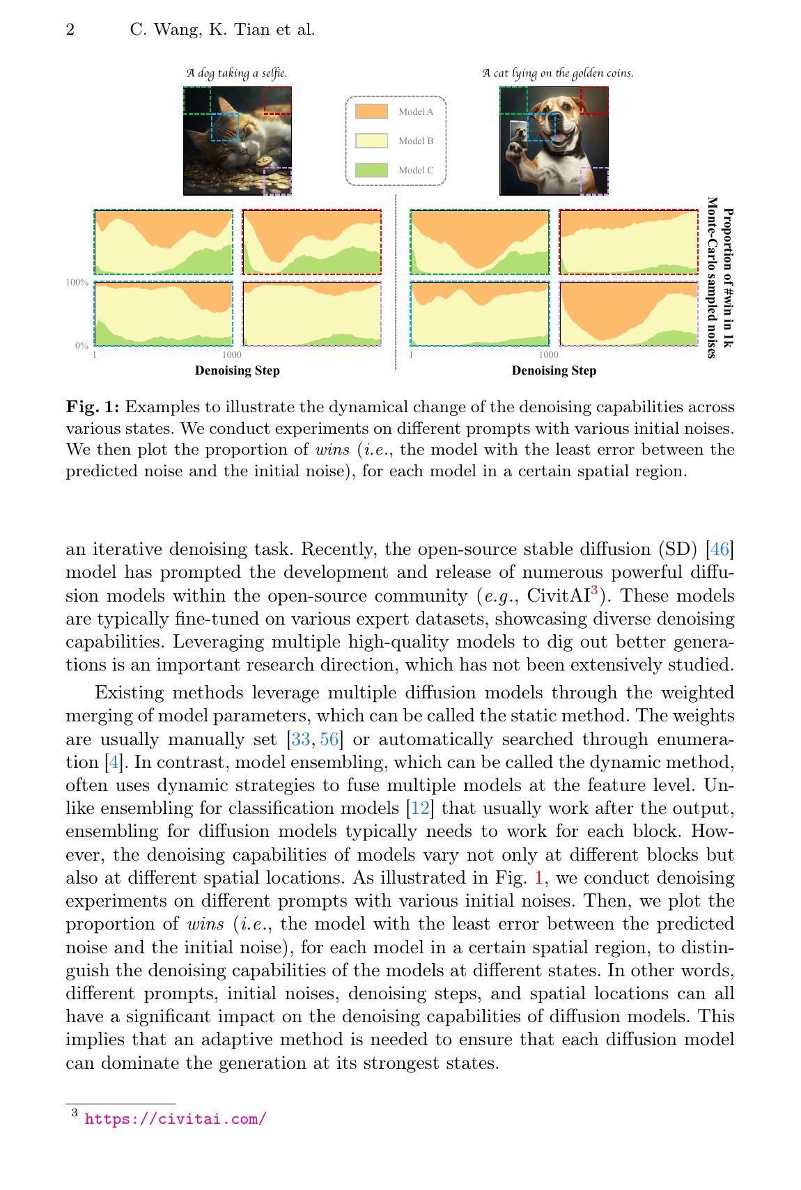 Ensembling Diffusion Models via Adaptive Feature Aggregation - 智源社区论文