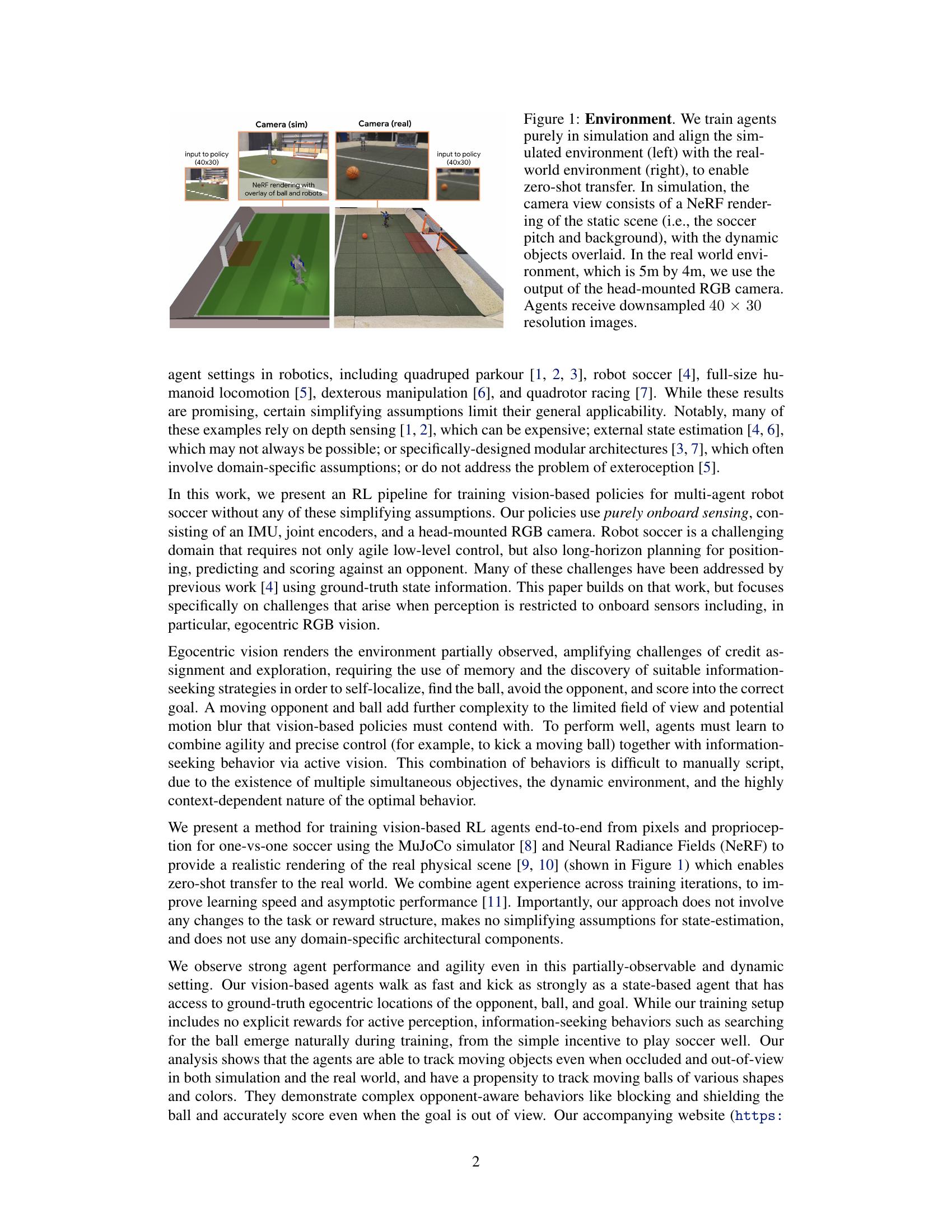 Learning Robot Soccer from Egocentric Vision with Deep Reinforcement ...