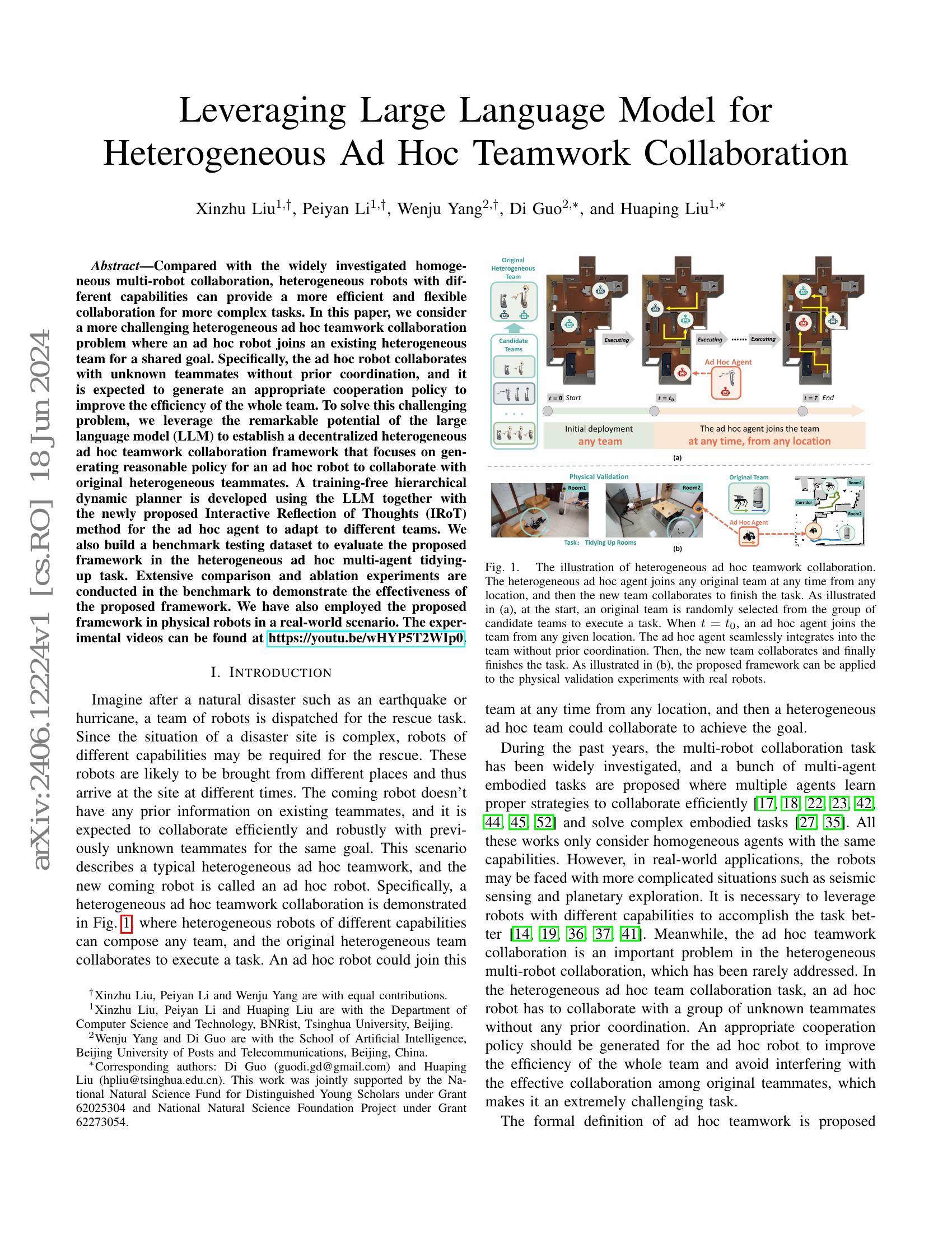 Leveraging Large Language Model for Heterogeneous Ad Hoc Teamwork ...