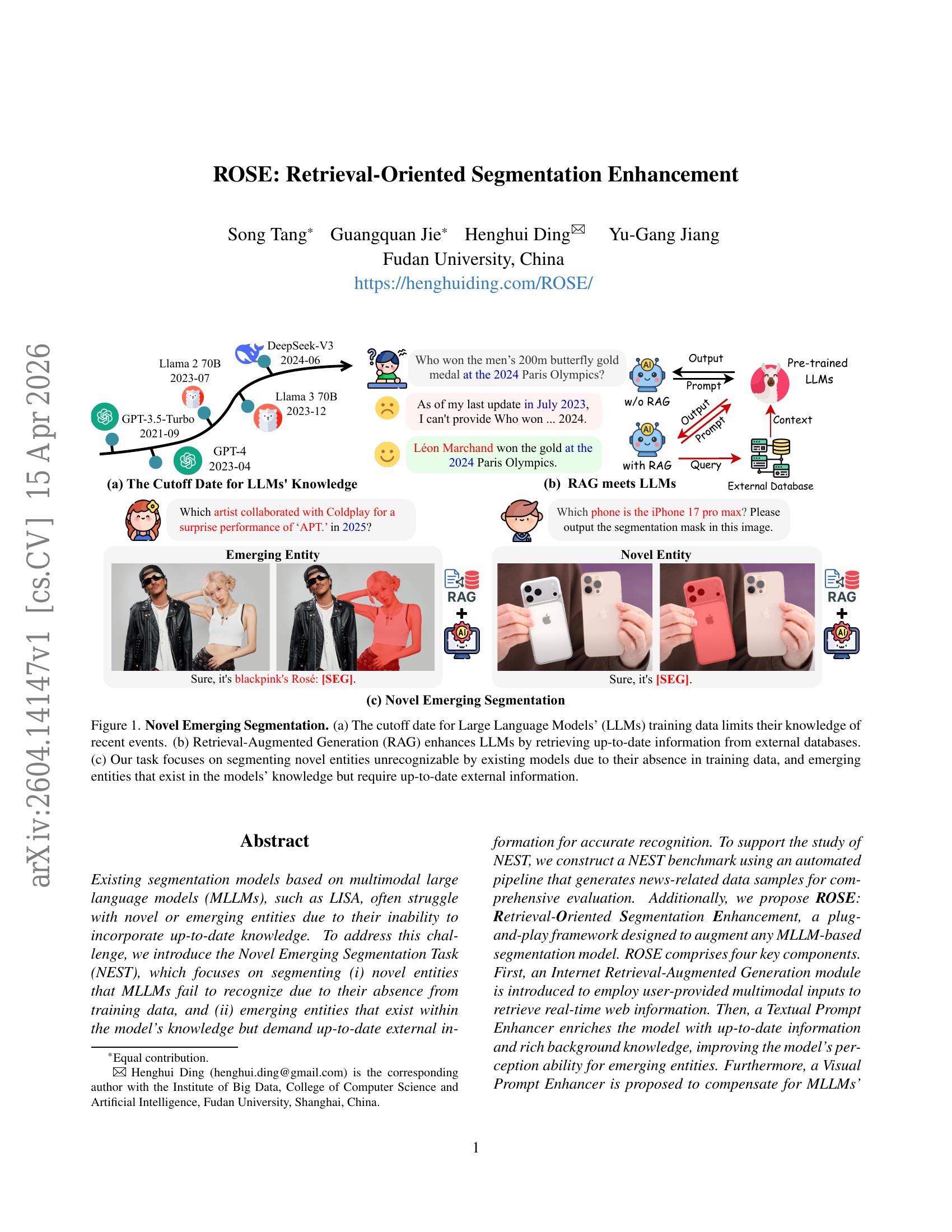 ROSE: Retrieval-Oriented Segmentation Enhancement - 智源社区论文