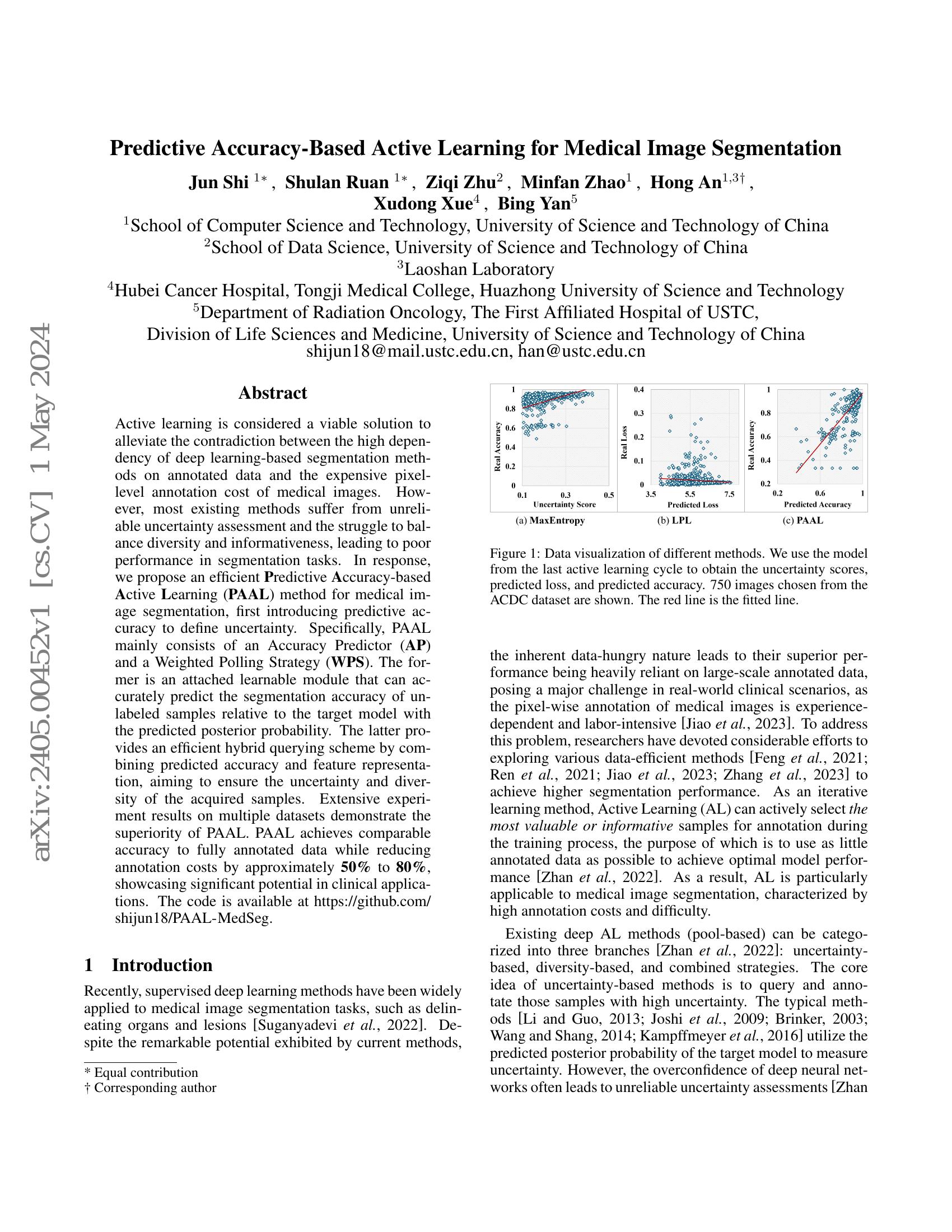 Predictive Accuracy-Based Active Learning for Medical Image ...