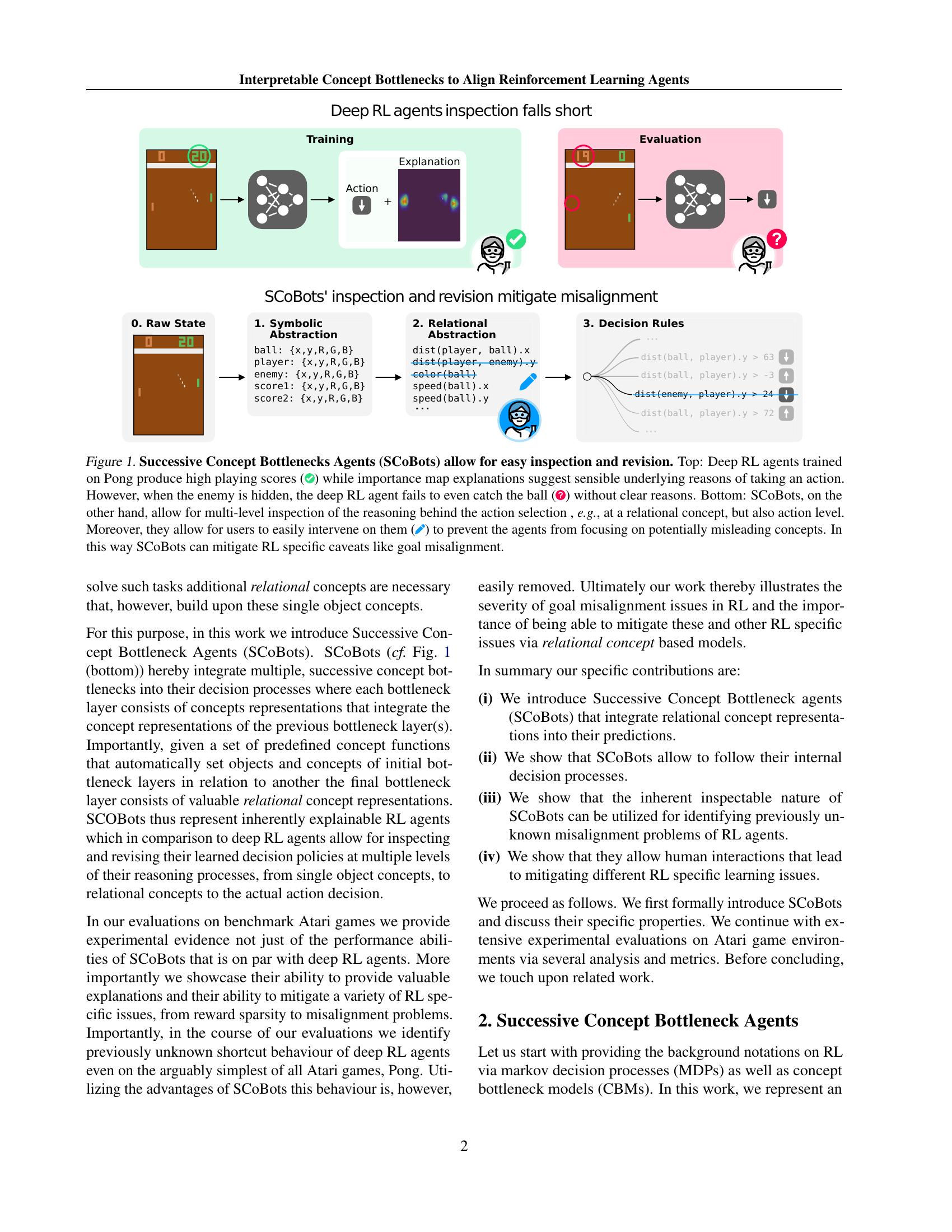 Interpretable Concept Bottlenecks to Align Reinforcement Learning ...