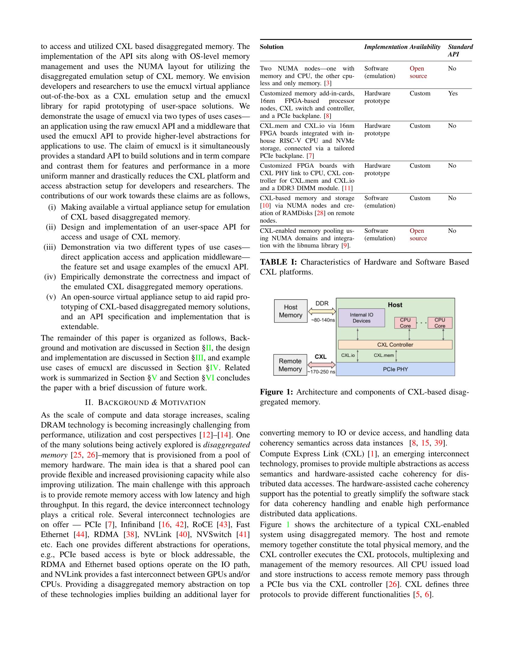 emucxl: an emulation framework for CXL-based disaggregated memory ...