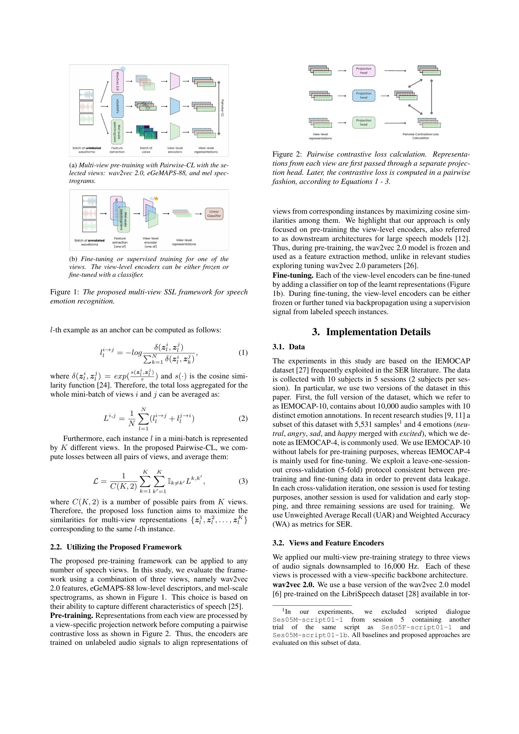 Exploring Self-Supervised Multi-view Contrastive Learning for Speech ...