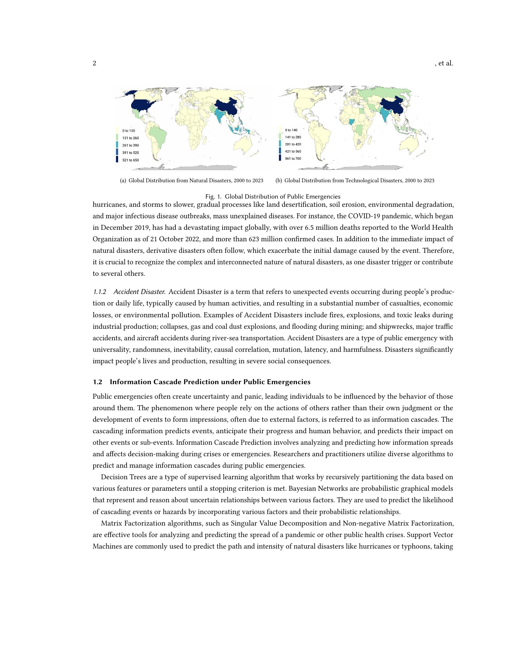 Information Cascade Prediction under Public Emergencies: A Survey - 智源社区论文