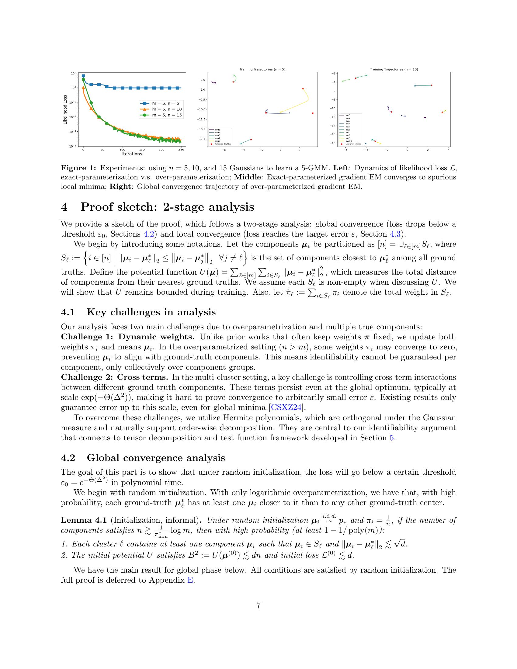 Global Convergence of Gradient EM for Over-Parameterized Gaussian ...