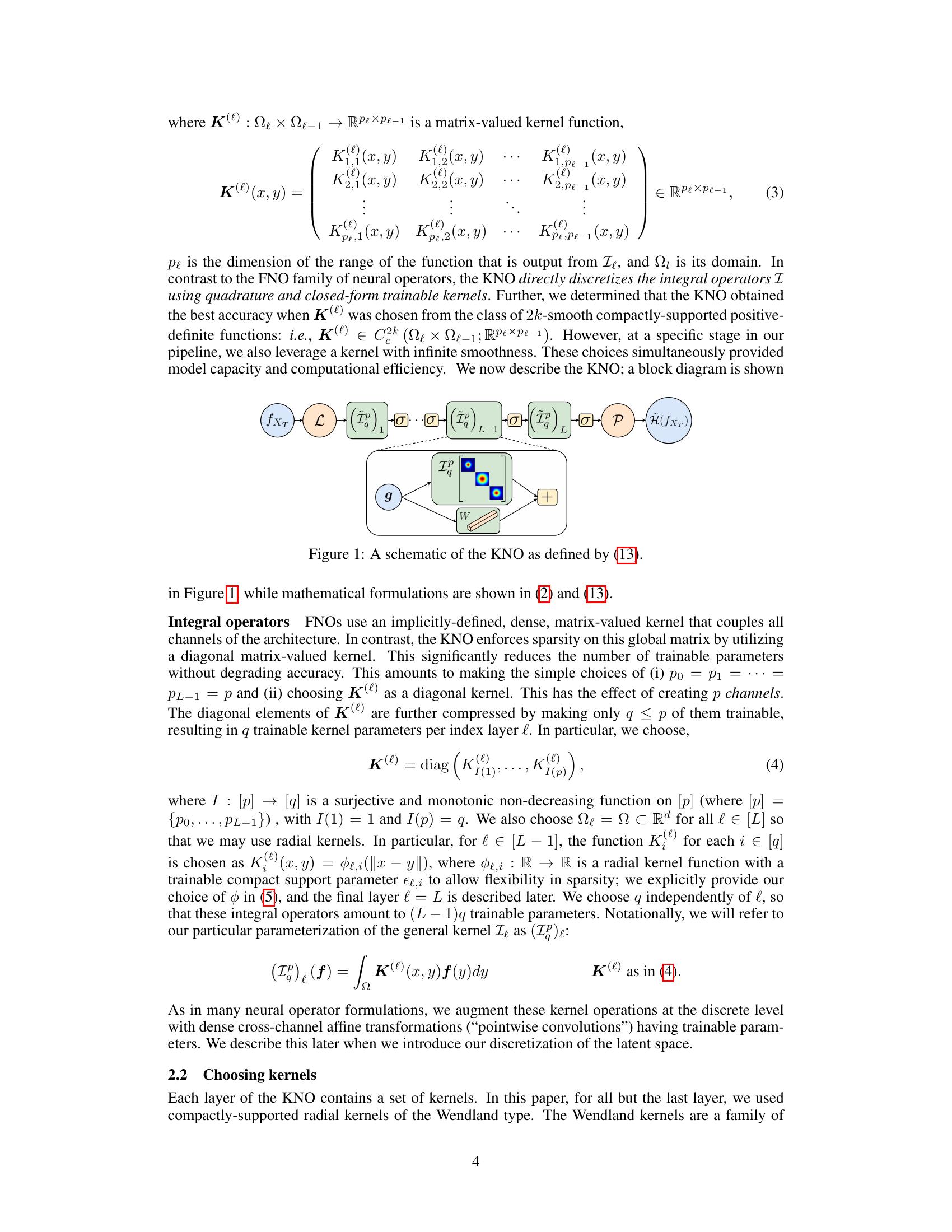 Kernel Neural Operators (KNOs) for Scalable, Memory-efficient ...