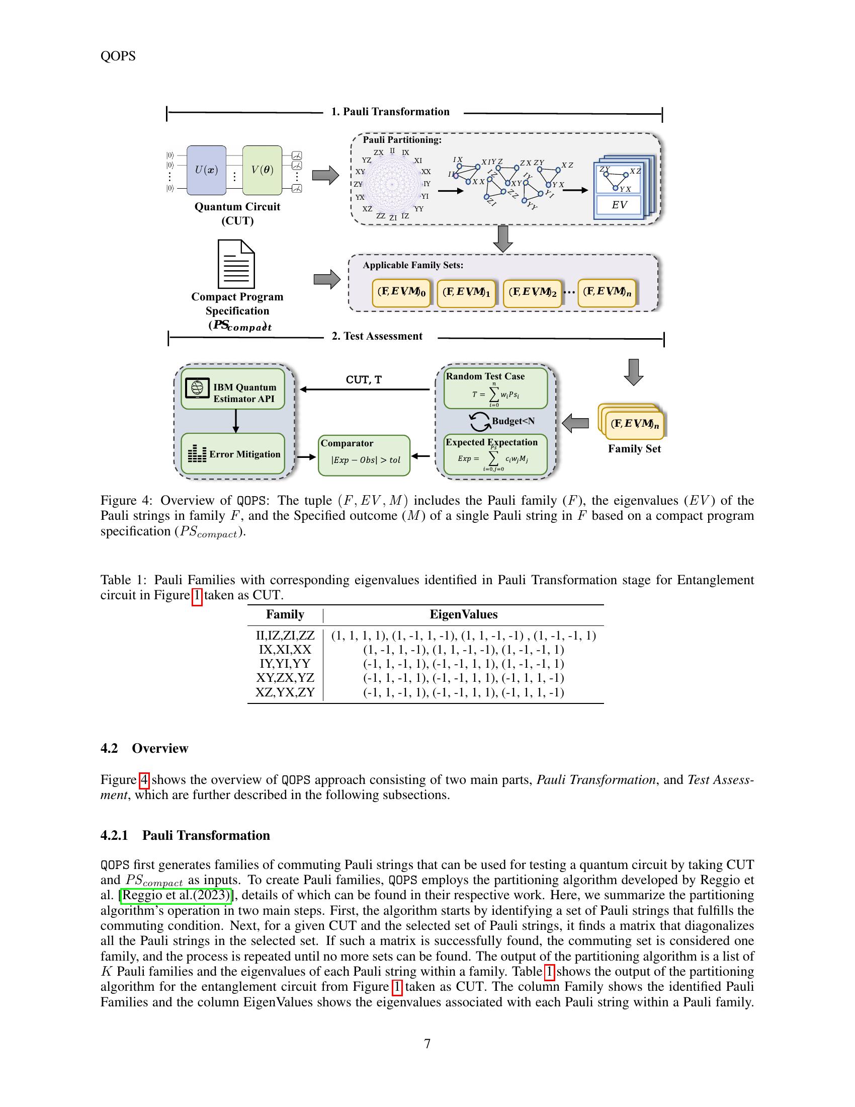 Quantum Program Testing Through Commuting Pauli Strings on IBM's ...