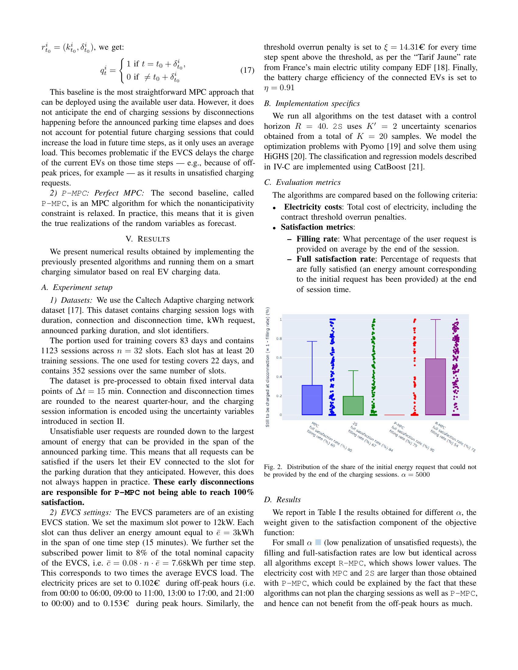 Controlling Large Electric Vehicle Charging Stations Via User Behavior ...