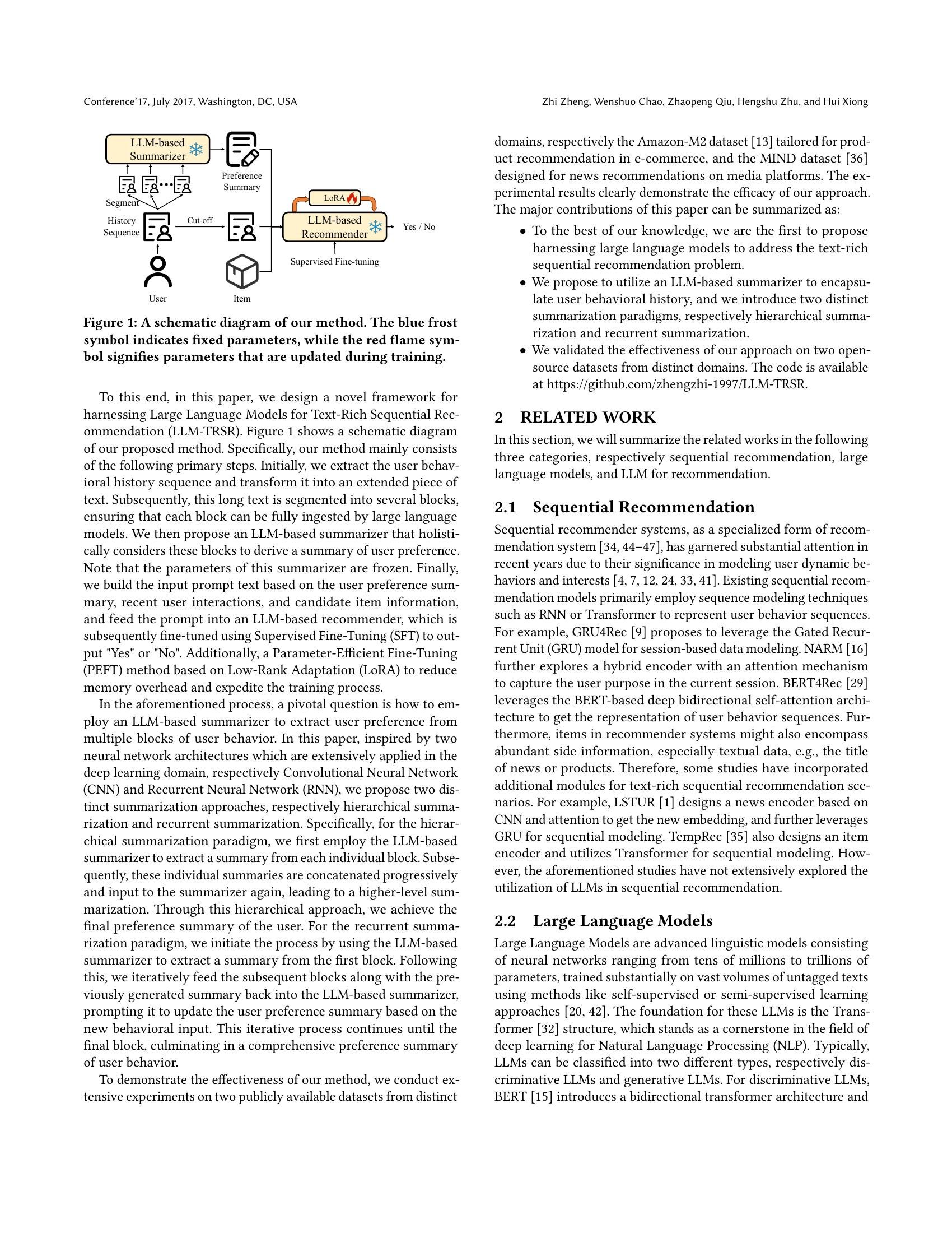 Harnessing Large Language Models for Text-Rich Sequential ...